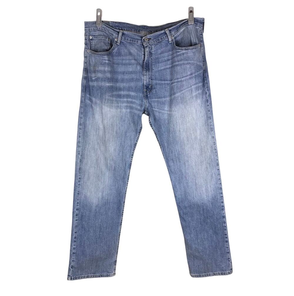 Levi’s 505 Jeans Men’s 40x32 Light Blue Straight Fit Casual Work Utility Denim